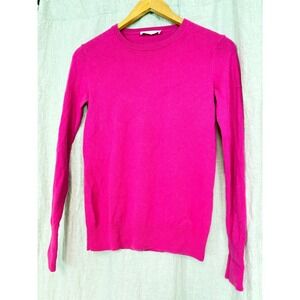 Everlane 100% Cashmere Sweater Womens S Pink Crewneck Lightweight Soft